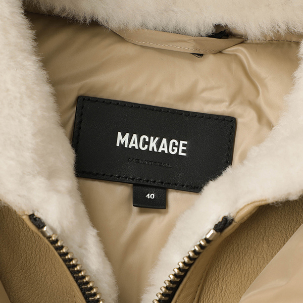 MACKAGE マッカージュ ダウン ジャケット パーカー フーデット